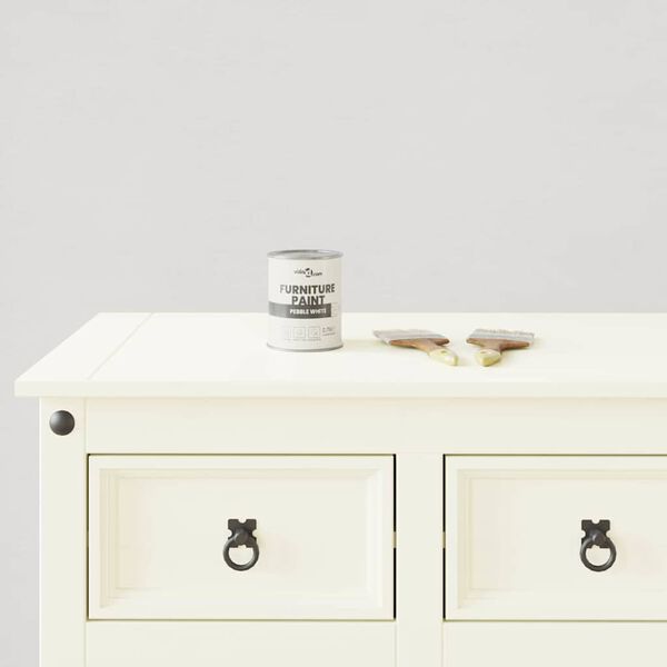 vidaXL Vernice per mobili Bianco 10 x 10 x 12 cm Stampa da parete