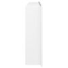 vidaXL Nicchia per Doccia Bianco Opaco 62x32x9cm in Acciaio Inox