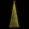 vidaXL Albero di Natale a LED 688 LED Colorato 300 cm