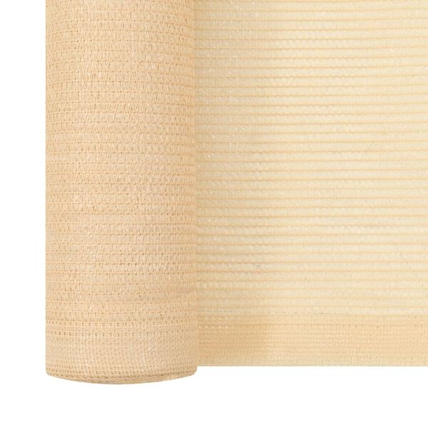 vidaXL Rete per Privacy in HDPE 1,5x50 m Beige