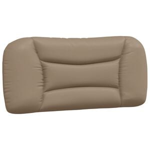 vidaXL Cuscino Testiera Hvar Cappuccino 80 cm in Similpelle