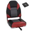 vidaXL Set Sedile da Barca Pieghevole 2pz con Schienale Alto