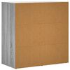 vidaXL Credenza Grigio Sonoma 79x38x80 cm in Legno Multistrato