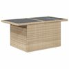 vidaXL Set Divano da Giardino 8 pz con Cuscini Beige in Polyrattan