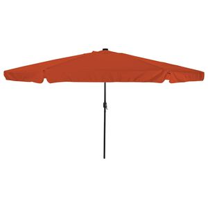 vidaXL Ombrello da giardino 395 x 395 x 245 cm Poliestere Rotondo