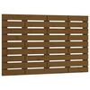 vidaXL Testiera da Parete Ambra 106x3x63 cm in Legno Massello di Pino