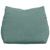 vidaXL Cuscino per Schiena Verde Mare 45 x 20 x 35 cm Tessuto in Cords
