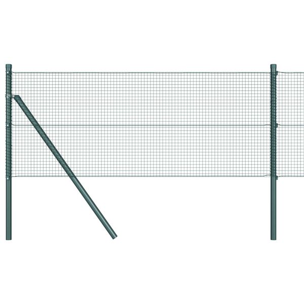 vidaXL Palo della recinzione Verde 10 x 0,6 m (rete 16 x 16 mm)