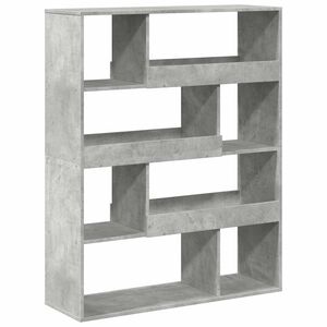 vidaXL Divisorio Stanza Grigio Cemento 100x33x125,5 cm in Truciolato