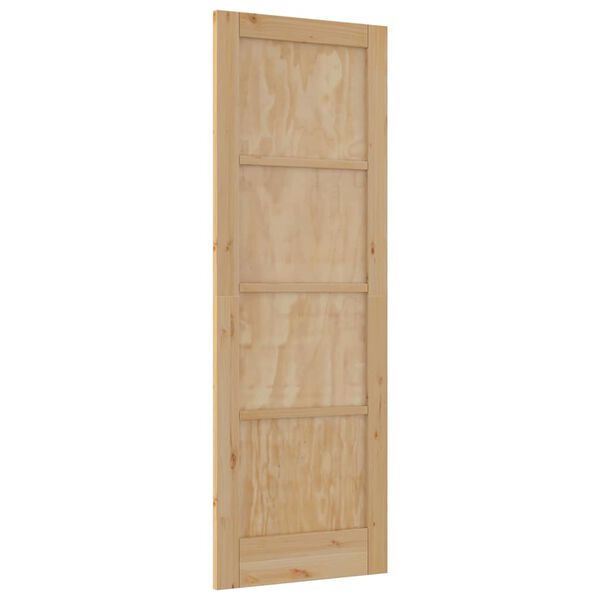 vidaXL Porta Interna ORKDAL Marrone 73,5 x 211 cm Legno compensato