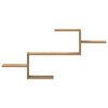 vidaXL Scaffale a Parete Rovere Artigianale 104x15x49 cm in Truciolato