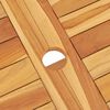 vidaXL Set da Pranzo per Giardino 5 pz in Legno Massello di Teak