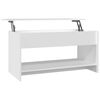 vidaXL Tavolino da Salotto Bianco 102x50x52,5 cm in Legno Multistrato