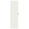 vidaXL Armadio 2 pcs Bianco 90 x 40 x 140 cm Acciaio