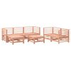 vidaXL Set Salotto da Giardino 7 pz in Legno Massello di Douglas