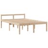vidaXL Letto Libreria senza Materasso 140x200 cm in Legno di Pino