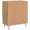 vidaXL Credenza 3 pcs Rovere artigianale 60 x 35 x 70 cm