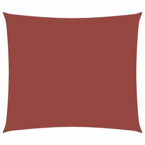 vidaXL Parasole a Vela Oxford Rettangolare 2,5x3,5 m Terracotta
