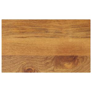 vidaXL Piano per Tavolo 40x20x3,8 cm Rettangolare Legno Massello Mango