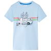 Maglietta da Bambino Azzurra 128