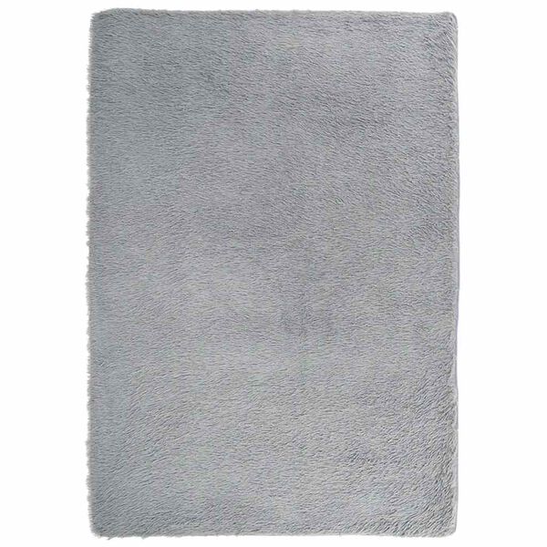 vidaXL Tappeto Shaggy a Pelo Lungo NAVARRA Grigio Chiaro 240x340 cm