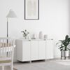 vidaXL Credenza Bianco 120 x 41 x 75 cm Legno multistrato