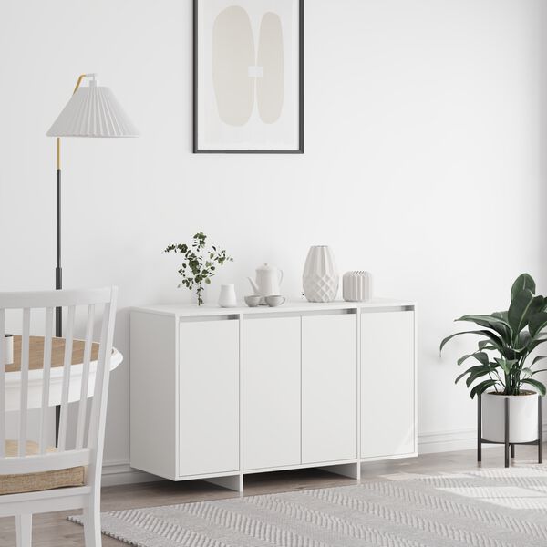 vidaXL Credenza Bianco 120 x 41 x 75 cm Legno multistrato