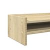 vidaXL Supporto Monitor Rovere Sonoma 100x24x16 cm Legno Multistrato