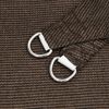 vidaXL Vela Parasole 160 g/m² Marrone 2,5x4,5 m in HDPE