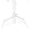 vidaXL Albero di Natale Preilluminato con Palline Bianco 180 cm PVC