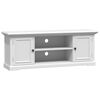 vidaXL Mobile Porta TV Bianco 110x30x41 cm in Legno Multistrato