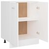 vidaXL Armadio Inferiore &ldquo;Lyon&rdquo; Bianco 60x46x81,5 cm