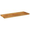 vidaXL Piano per Tavolo 80x30x2,5 cm Rettangolare Legno Massello Mango