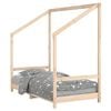 vidaXL Giroletto per Bambini 80x160 cm in Legno Massello di Pino