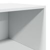 vidaXL Credenza Bianca 45x41x185 cm in Legno Multistrato