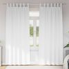 vidaXL Tende Blackout con Anelli 2 pcs Bianco Puro 245 x 140 cm