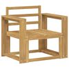 vidaXL Set di divani da esterno Legno di Acacia Massello Bianco