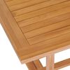 vidaXL Set da Pranzo 9 pz in Legno Massello di Teak