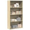 vidaXL Libreria Rovere Sonoma 80x30x152 cm in Legno Multistrato