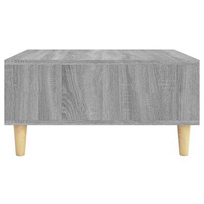 vidaXL Tavolino da Salotto Grigio Sonoma 60x60x30 cm in Truciolato