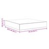 vidaXL Scaffali a Parete 4 pz Grigio Lucido 23x23,5x3,8 cm in MDF