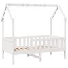 vidaXL Giroletto Bambini con Cassetti 70x140 cm Legno Massello di Pino