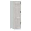 vidaXL Armadio da Cucina Kalmar Grigio Sonoma in Legno Multistrato