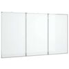 vidaXL Lavagna Magnetica Pieghevole 180x80x1,7 cm in Alluminio