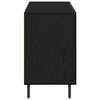 vidaXL Credenza Rovere Nero 100 x 36 x 60 cm Legno multistrato