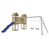 vidaXL Set da Gioco da Esterno in Legno di Pino Impregnato