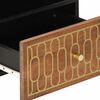 vidaXL Comodini 2pz 40x33x46 cm in Legno Massello di Mango