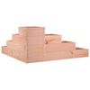 vidaXL Fioriera Giardino 4 Ripiani 80,5x79x36cm Legno Massello Douglas