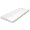 vidaXL Materasso 100x200 cm 7 Zone Schiuma di Poliuretano 10 cm H2 H3