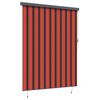 vidaXL Tenda a Rullo Esterna arancione e marrone 220 x 250 cm Tessuto